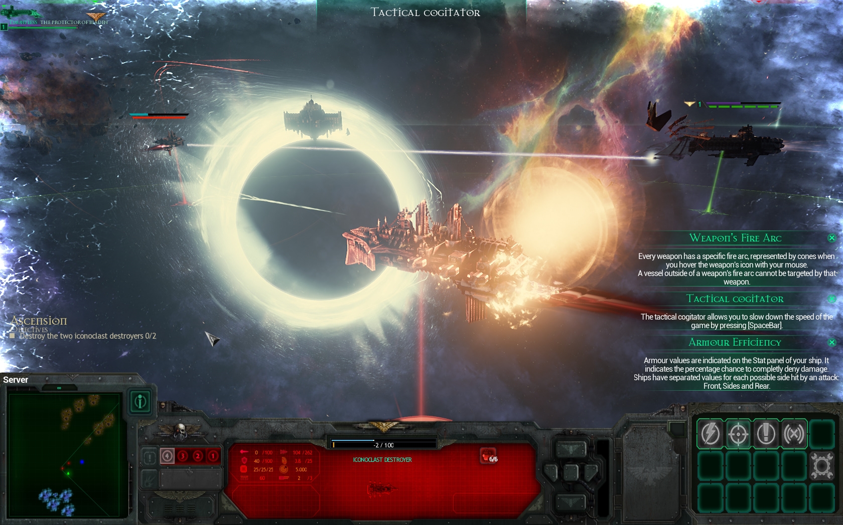 Скриншот Battlefleet Gothic: Armada [v 1.7.9962 + 2 DLC] (2016) PC | RePack от R.G. Механики